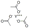 YTTRIUM ACETATE Struktur