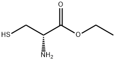 (S)-2-アミノ-3-メルカプトプロピオン酸エチル 化学構造式