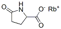 rubidium 5-oxo-DL-prolinate Struktur