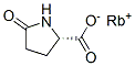 (S)-5-オキソピロリジン-2-カルボン酸ルビジウム 化学構造式