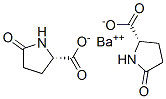 barium bis(5-oxo-L-prolinate) Struktur