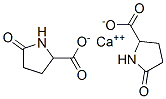 calcium bis(5-oxo-DL-prolinate) 结构式