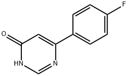 6-(4-Fluorophenyl)-4(1H)-pyrimidinone Structure