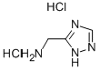 3-氨乙基-[1,2,4]三唑双盐酸盐, 859791-21-2, 结构式