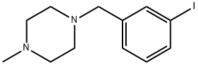 1-(3-IODOBENZYL)-4-METHYLPIPERAZINE Structure