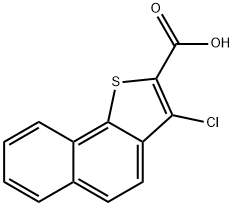 3-CHLORONAPHTHO[1,2-B]THIOPHENE-2-CARBOXYLIC ACID Structure