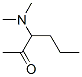 2-Hexanone, 3-(dimethylamino)- (9CI) 结构式