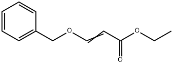 3-(Phenylmethoxy)-2-propenoic acid ethyl ester Struktur
