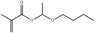 甲基丙烯酸 1-丁氧基乙酯 结构式