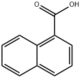 1-ナフトエ酸 化学構造式