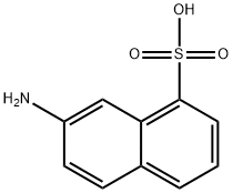 2-NAPHTHYLAMINE-8-SULFONIC ACID Struktur