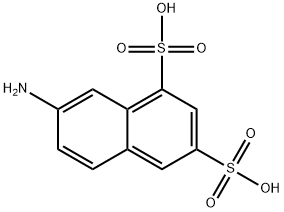 7-氨基-1,3-萘二磺酸, 86-65-7, 结构式