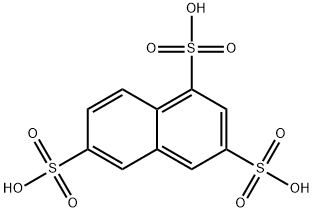 1,3,6-ナフタレントリスルホン酸 化学構造式