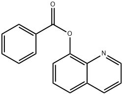 8-HYDROXYQUINOLINE BENZOATE Struktur