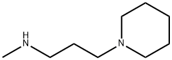 3-哌啶-1-基-丙胺酸甲酯 结构式