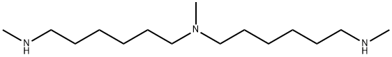 N,N',N''-TRIMETHYLBIS(HEXAMETHYLENE)TRIAMINE Struktur