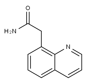 2-(quinolin-8-yl)acetamide Struktur