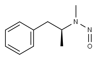 Phenethylamine, alpha,N-dimethyl-N-nitroso- Struktur