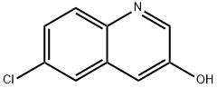 3-Quinolinol, 6-chloro- Structure