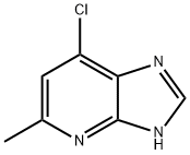 3H-Imidazo[4,5-b]pyridine,  7-chloro-5-methyl- Struktur