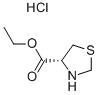 Ethyl L-thiazolidine-4-carboxylate hydrochloride Structure