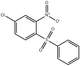 4-クロロ-2-ニトロジフェニルスルホン 化学構造式