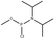 クロロ(ジイソプロピルアミノ)(メトキシ)ホスフィン 化学構造式