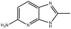 3H-Imidazo[4,5-b]pyridin-5-amine,  2-methyl- 化学構造式