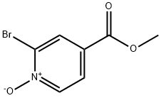 Methyl 2-bromo-isonicotinate-1-oxide 结构式