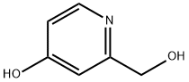 2-(ヒドロキシメチル)ピリジン-4-オール 化学構造式