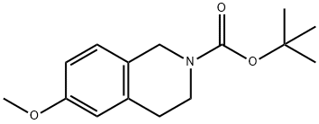 tert-butyl 6-methoxy-3,4-dihydroisoquinoline-2(1H)-carboxylate Structure