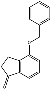 4-苄氧基-1-茚酮 结构式