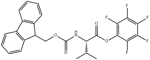 FMOC-VAL-OPFP Structure