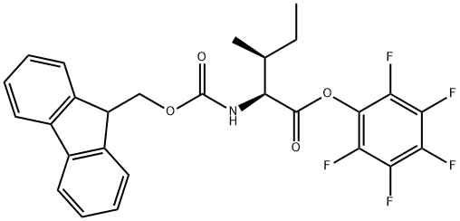 FMOC-ILE-OPFP, 86060-89-1, 结构式