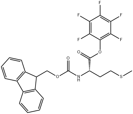 FMOC-MET-OPFP 结构式