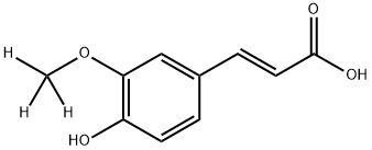 4-HYDROXY-3-METHOXY-D3-CINNAMIC ACID|阿魏酸-D3