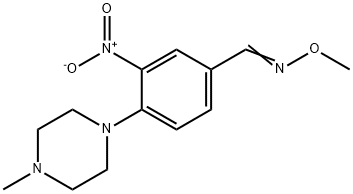 4-(4-methylpiperazino)-3-nitrobenzenecarbaldehyde O-methyloxime|