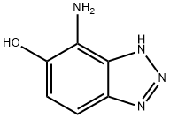 1H-Benzotriazol-5-ol,  4-amino-  (9CI) Structure