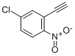 4-CHLORO-2-ETHYNYL-1-NITRO-BENZENE Struktur
