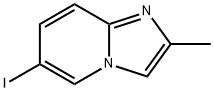 IMIDAZO[1,2-A]PYRIDINE, 6-IODO-2-METHYL- Struktur