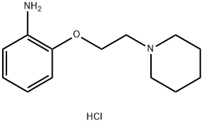 2-(2-(PIPERIDIN-1-YL)ETHOXY)ANILINE, HCL Struktur