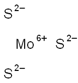 Molybdenum sulfide (MoS2), roasted Structure