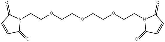 1,11-BIS-MALEIMIDOTETRAETHYLENEGLYCOL Structure