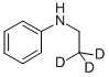 N-エチル-2,2,2-D3-アニリン 化学構造式