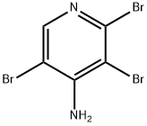 4-氨基-2,3,5-三溴嘧啶 结构式
