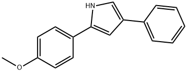 2-(P-METHOXYPHENYL)-4-PHENYLPYRROLE Structure
