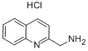 (2-キノリル)メチルアミン塩酸塩 化学構造式