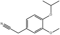2-(4-Isopropoxy-3-Methoxyphenyl)acetonitrile Structure