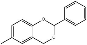 1,3-Benzodioxan,6-methyl-2-phenyl- Structure