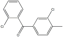 2,3'-DICHLORO-4'-METHYLBENZOPHENONE Structure